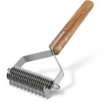Wooden-Handled Double-Sided Undercoat Rake