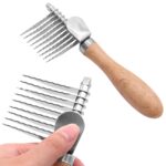 Stainless Steel Undercoat/Loose Fur Comb